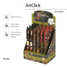 Art Click Lush Fine Ballpoint  Floral  Pens - 24 Pack